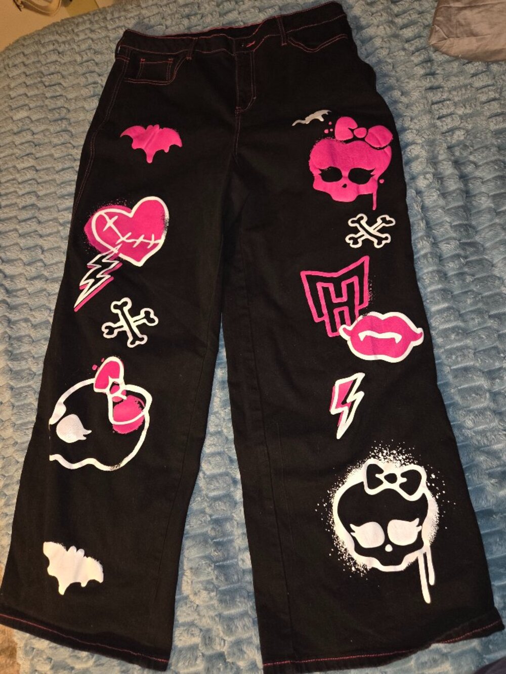 Juniors plus size 17 jeans monster high